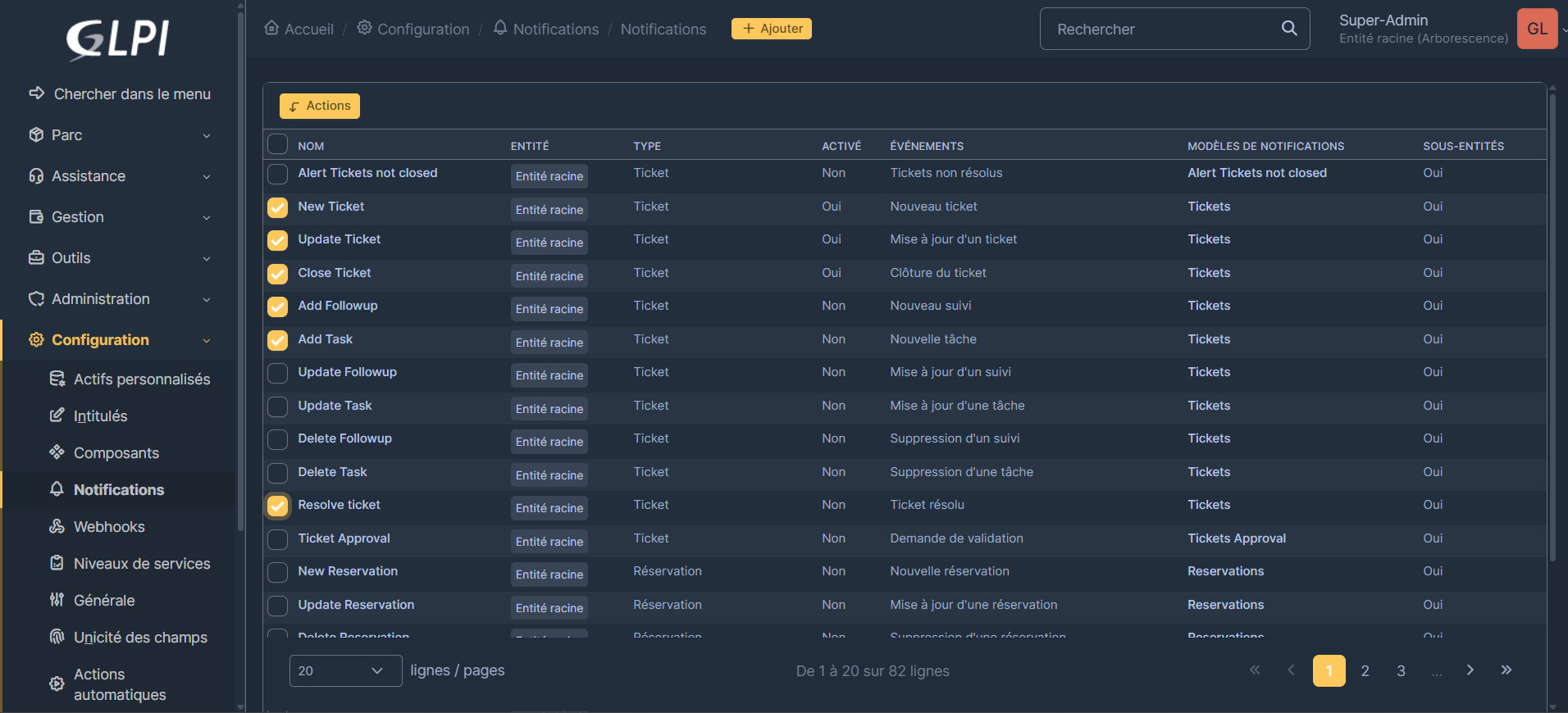 Inventaire GLPI Agent